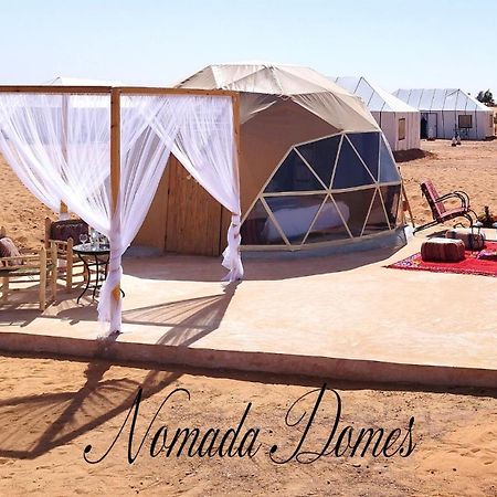 Nomada Domes Camp With Airco Hotel Merzouga Bagian luar foto